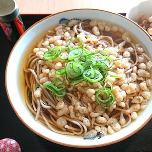 シンプル☆たぬき蕎麦